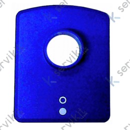 Soporte azul con tuerca para mando 86x68mm Zanussi