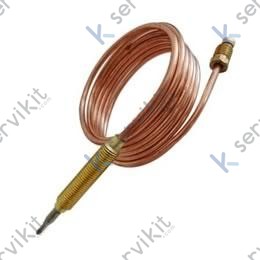 Termopar calentador cabeza roscada M8x1 L=1500mm