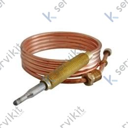 Termopar calentador cabeza roscada M8x1 L=1000mm