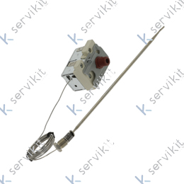 Termostato seguridad 245°c con tuerca m10x1 freidora industrial