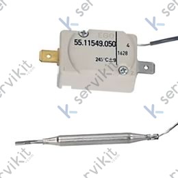 Termostato seguridad freidora 245ºC Ego y compatible con Movilfrit y varios modelos de Fagor