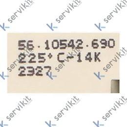 Termostato seguridad 225°c 0.5a