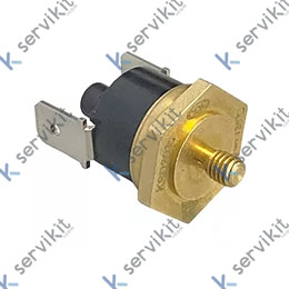 Termostato de superficie de seguridad temp. desconexión 135 °C 1NC 16 A M4 empalme F6,3