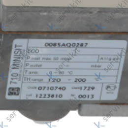 Válvula Minisit freidora 120-200°C