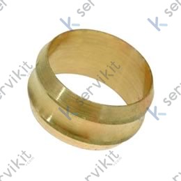 Bicono latón lavavajillas línea blanca 12mm