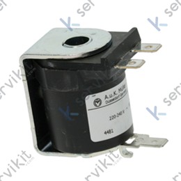 Bobina electroválvula lavavajillas 230v 90c