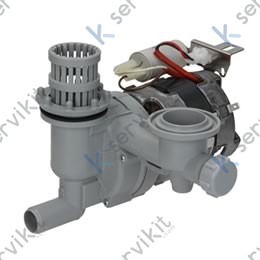 Bomba de lavado lavavajillas Crystal Line 230v 0.25hp 0.19kw c350/ e35