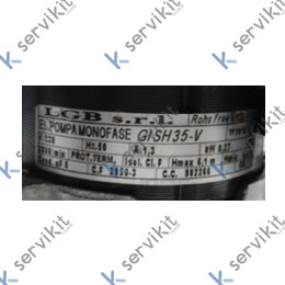 Bomba lavado 230v 50hz 0.27kw serie s