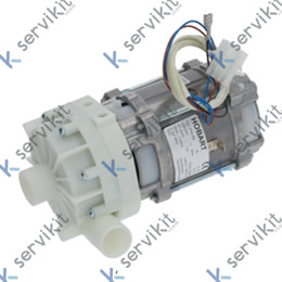 bomba entrada ø 28mm salida ø 26mm 220-240V 50Hz HANNING tipo UP60-343 L 191mm