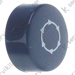 Botón aclarado lavavajillas Comenda 21mm