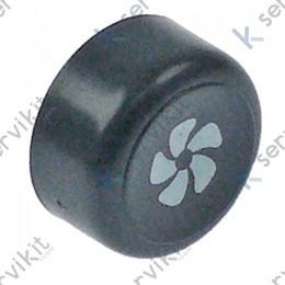 Botón pulsador ciclo gris lavavajillas Omniwash