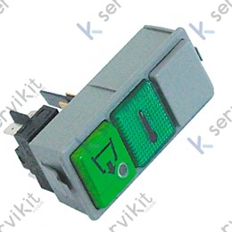 Botonera 1 pulsador lavavajillas Dihr gs40 gs45 gs50