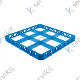 Alzador cesto lavavajillas para 9 compartimientos 500x500mm