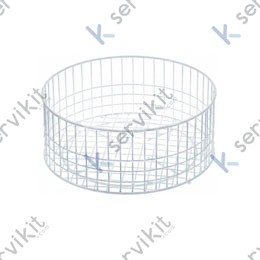 Cesta vasos lavavajillas 390x165mm alambre 
