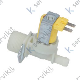 Electroválvula 1 vía 180c 24v ac 3-4 Ø11.5mm lavavajillas Jemi