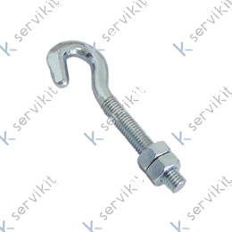 Gancho soporte muelle puerta m10x60mm lavavajillas Dihr