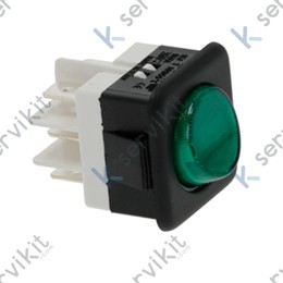 Interruptor 230v 25x25mm lavado manual Jemi gs-82