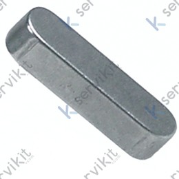 Llave eje accionamiento lavavajillas Comenda 6x6x25m