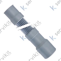 Manguera desagüe Ø21mm-Ø18.5mm 3m lavavajillas industrial