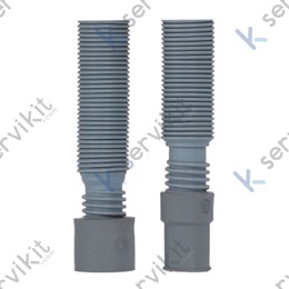 Manguera desagüe lavavajillas ext int19-29mm Ø600-2000mm