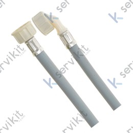 Manguera entrada agua lavavajillas gris 3-4 2m 25c