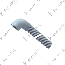 Manguera desagüe Ø28mm 1.5 metros acodada lavavajillas Fagor