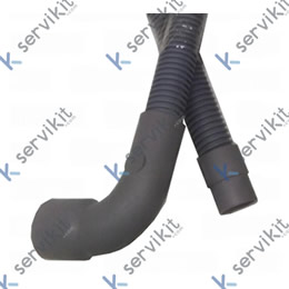 Manguera desagüe ø21/30mm 90ºc l:900mm