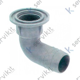 Manguito codo desague lavavajillas Elettrobar e-41 e-42