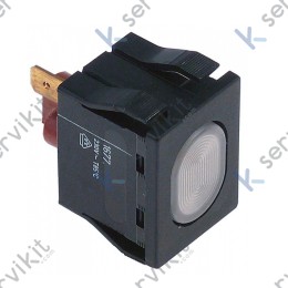 Piloto blanco 30x22mm 230v lavavajillas Sammic sv-sp-sl