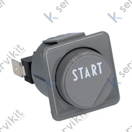 Pulsador encendido lavavajillas Sistema Project 28x28mm