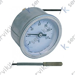 Teletermometro 0-120°c 52mm lavavajillas industrial