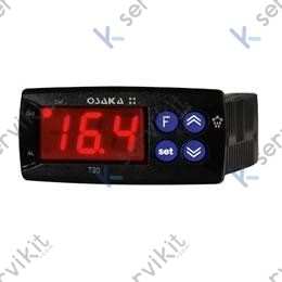 Termostato Osaka T20 - Clic - Termostato digital regletero extraíble