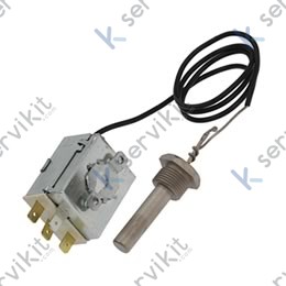 Termostato lavavajillas fijo con bulbo 50ºc Silanos Bulbo 3/8
