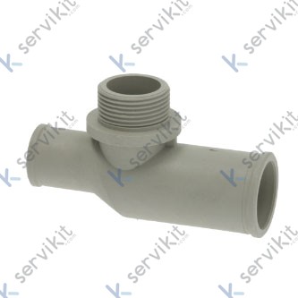 Tubo lavado en forma t lavavajillas Hoonved ts-48