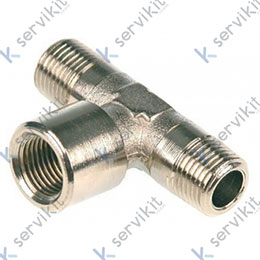 Racor t central hembra 3-8x3-8x3-8 (2 uds)
