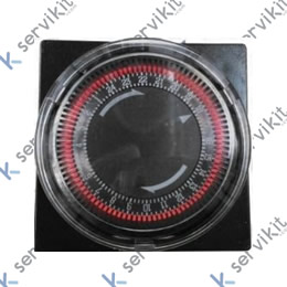 Reloj temporizador cafetera bar 24H conmutado 230V FM1-STU BK/W