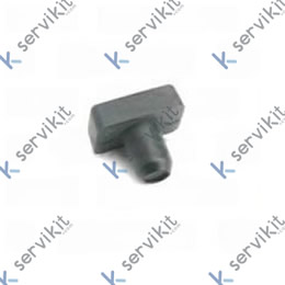 Antivibrador golpes en goma molino