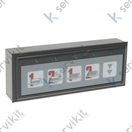 Botonera electronica con agua caliente d-90 Gaggia Milano