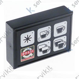 Botonera electronica 5 teclas Gicar