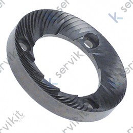 Muelas molino de cafe 63,3x38x9,3mm 3 taladros izquierda