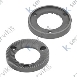 Muela de molino de café 64x37x9mm 3 taladros izquierda