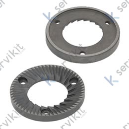 Muelas molino de café 83x45x10mm derecha
