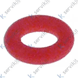 Junta torica silicona 3.69x1.78mm eje grifo cafetera Nuova Simonelli (5 uds)