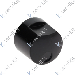 Mando vapor-agua negro Ø14.5mm Futurmat