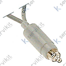 Piloto cristal 8mm 230v con cable cafetera Brasilia