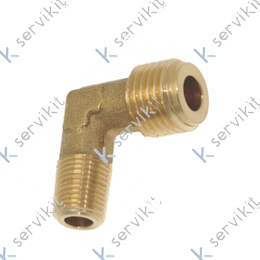 Racor codo maquina café Wega 