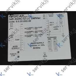 Centralita nivel 2 grupos 230v 3d5 2grctz lc