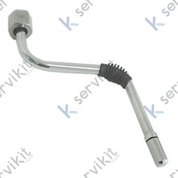 Tubo salida vapor inox clase 9 cafetera Rancilio