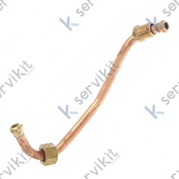 Tubo cobre retorno derecho cafetera Expobar