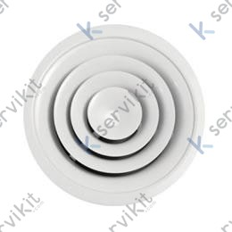 Difusor circular aire acondicionado DFCI300+Cuello+Reg
